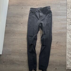 H&M Black Skinny Jeans for Women